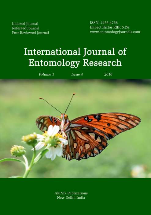 International Journal of Entomology Research (Thomson Reuters)