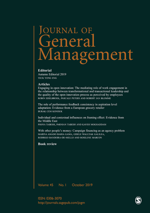 Journal of General Management
